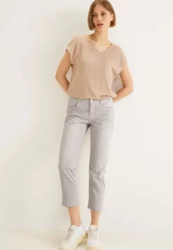 Slim Fit Jeans Mit Streifen