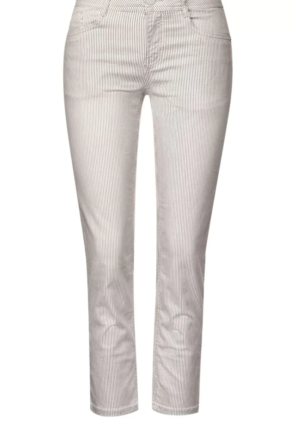 Slim Fit Jeans Mit Streifen