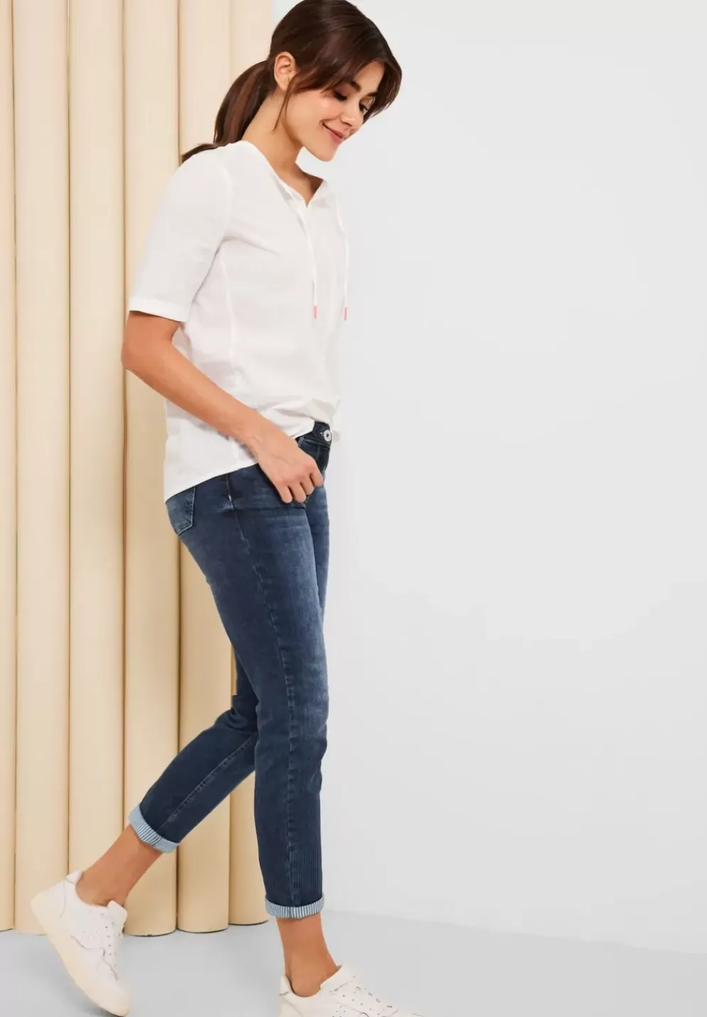 Slim Fit Jeans Mit Stretch