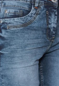 Slim Fit Jeansshorts