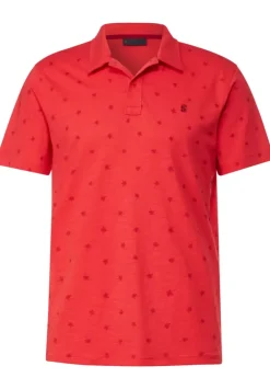 Slub Jerseypolo Mit Print