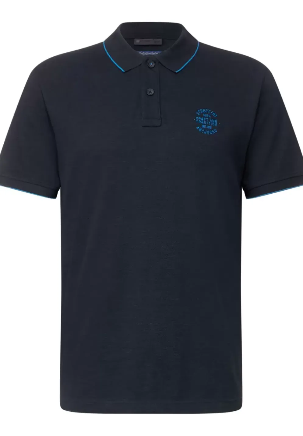 Slub Piquee Poloshirt