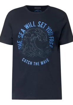 Slub Print T-Shirt