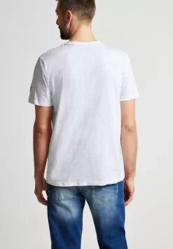Slub Print T-Shirt