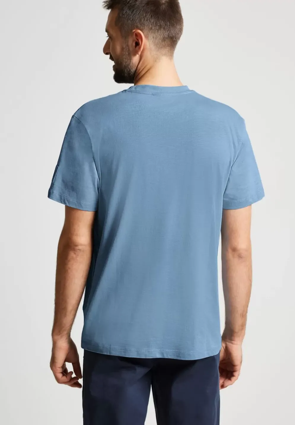 Slub Print T-Shirt
