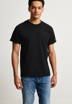 Slub T Mit Offenen Kanten