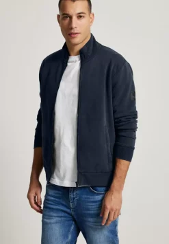 Softe Gewaschene Sweatjacke