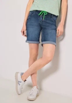 Softe Loose Fit Jeansshorts