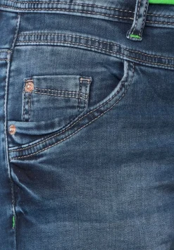 Softe Loose Fit Jeansshorts
