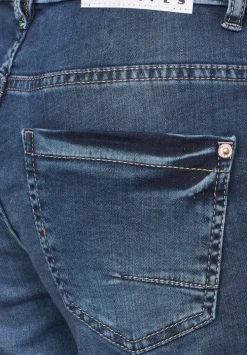 Softe Loose Fit Jeansshorts