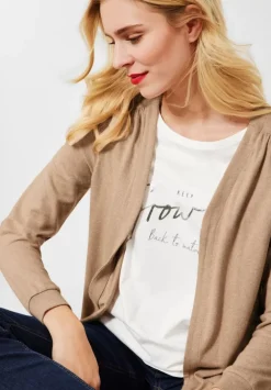 Softe Shirtjacke In Melange