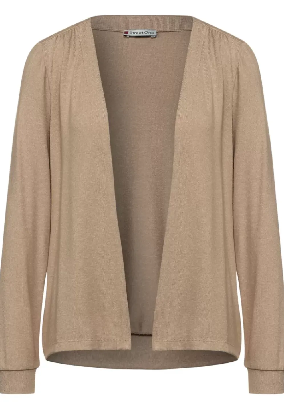 Softe Shirtjacke In Melange
