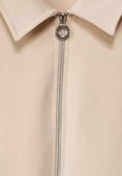 Softe Zipper Kurzjacke