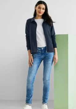 Softe Zipper Kurzjacke
