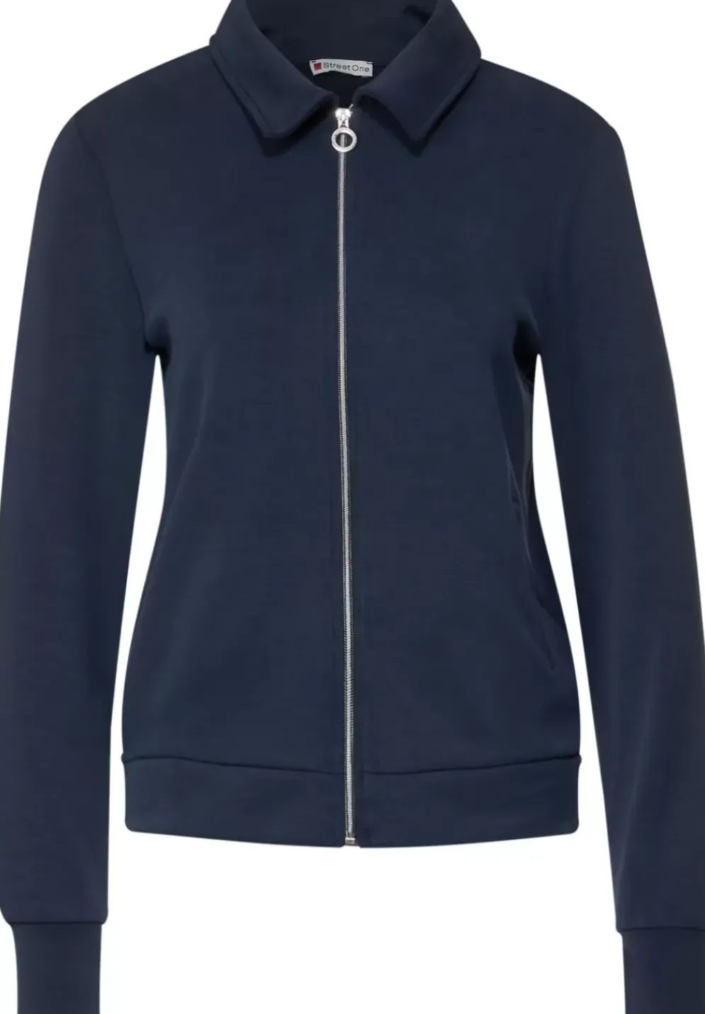 Softe Zipper Kurzjacke