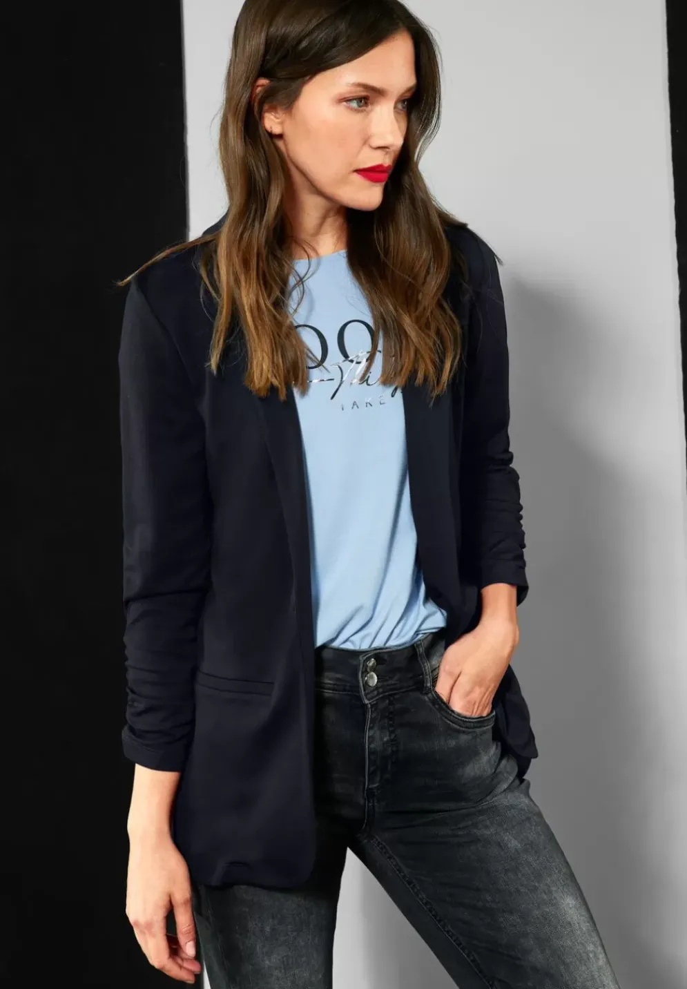 Softer Jerseyblazer