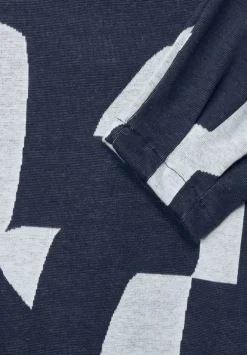 Softes Jacquard Hoodie Shirt