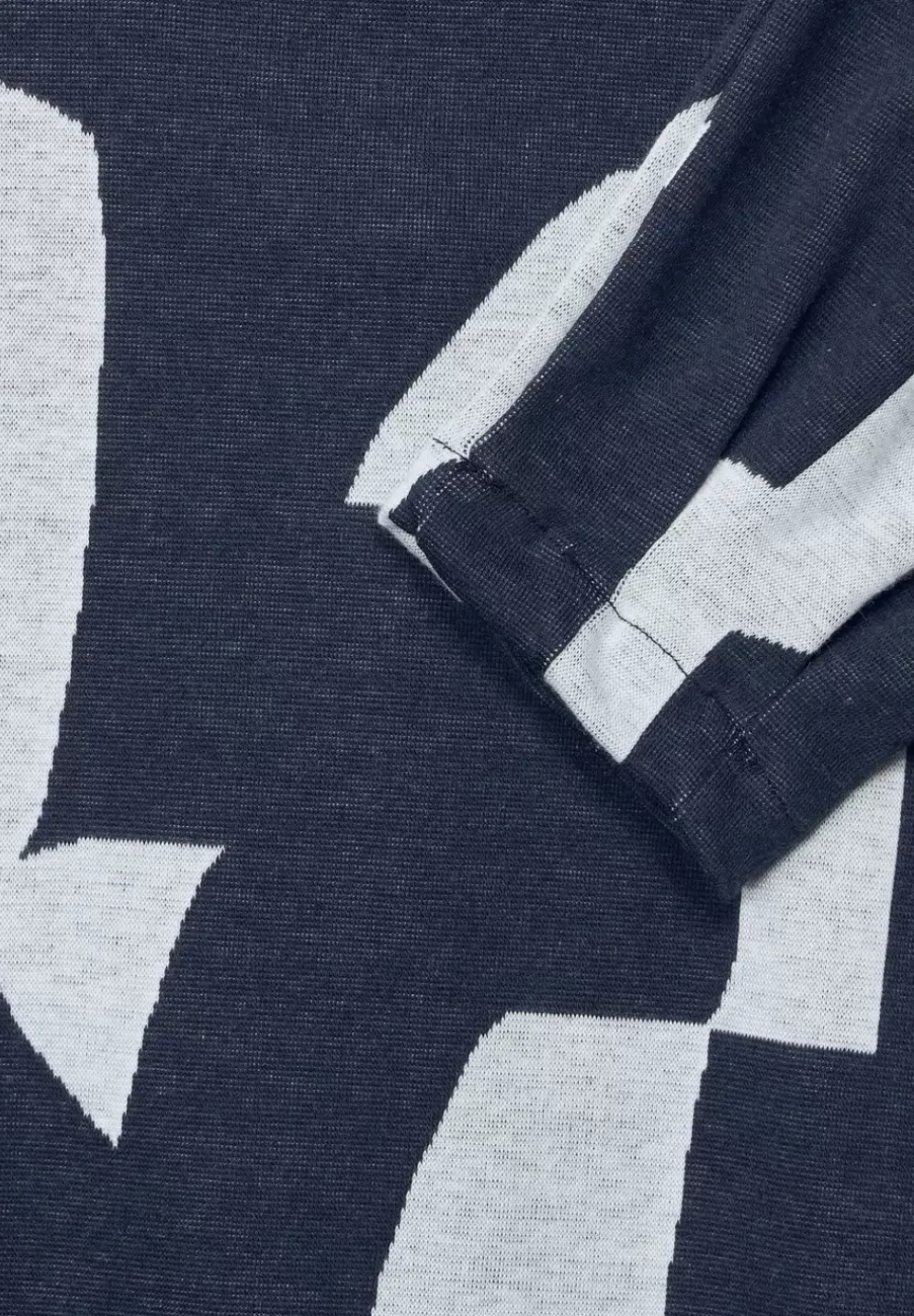 Softes Jacquard Hoodie Shirt