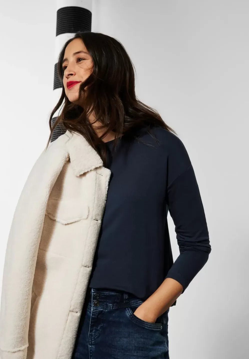 Softes Langarmshirt