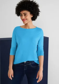 Softes Shirt In Unifarbe