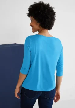 Softes Shirt In Unifarbe
