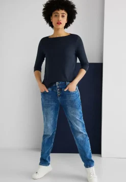 Softes Shirt In Unifarbe