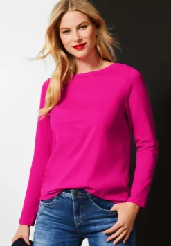 Softes Shirt In Unifarbe