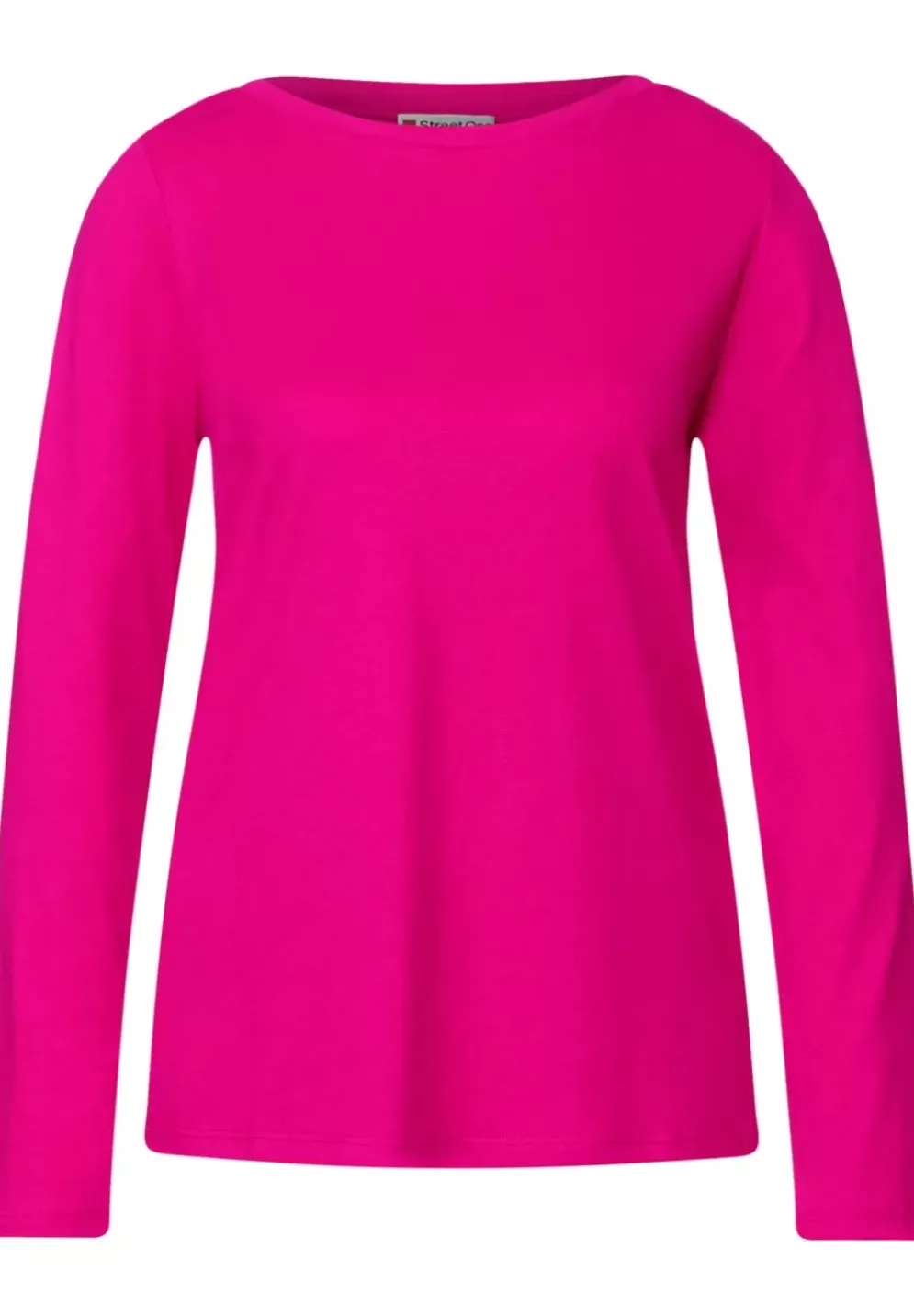 Softes Shirt In Unifarbe