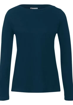 Softes Shirt In Unifarbe