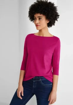 Softes Shirt In Unifarbe