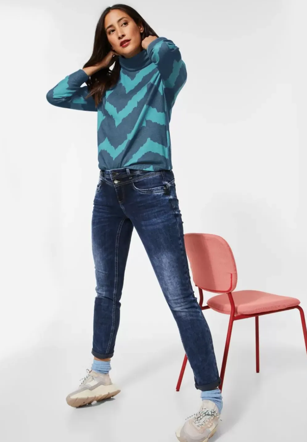 Softes Shirt Mit Print