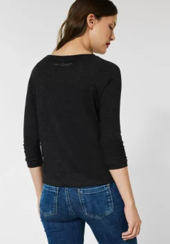 Softes Shirt Mit Raffdetails