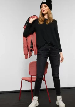 Softes Shirt Mit Ruckenfalte