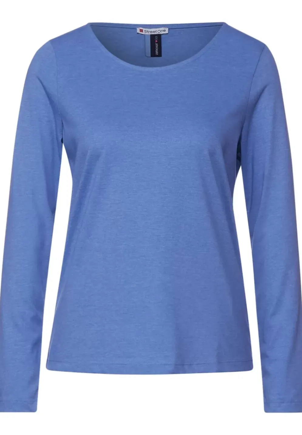 Softes Shirt Mit Rundhals