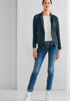 Solider Blazer In Unifarbe
