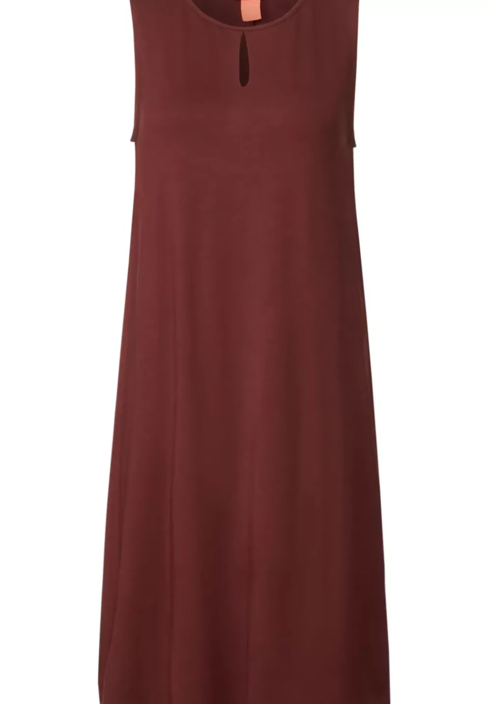 Sommerkleid In Unifarbe