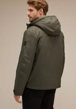 Sportive Jacke Mit Kapuze