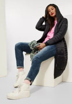Steppmantel Im Wrap-Look