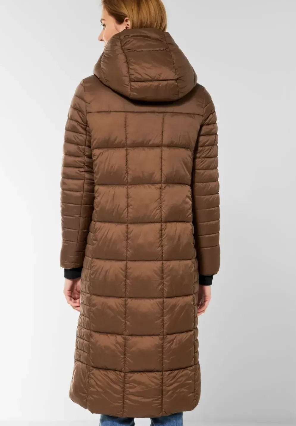 Steppmantel Im Wrap-Look