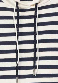 Streifenshirt Mit Kapuze