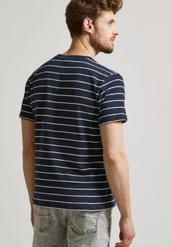 Strick Optik Streifenshirt