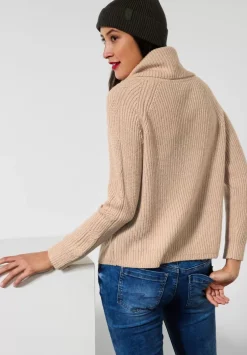 Strick Rollkragenpullover
