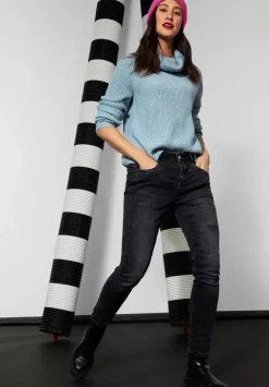 Strick Rollkragenpullover