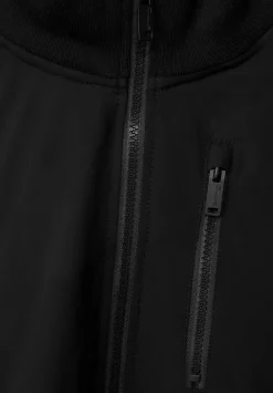 Strickjacke Im Materialmix
