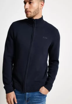 Strickjacke In Unifarbe