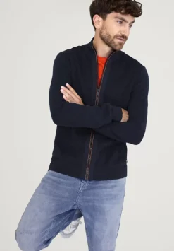 Strickjacke In Unifarbe
