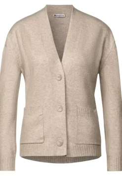 Strickjacke Mit Taschen