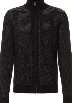 Strickjacke Mit Zipper