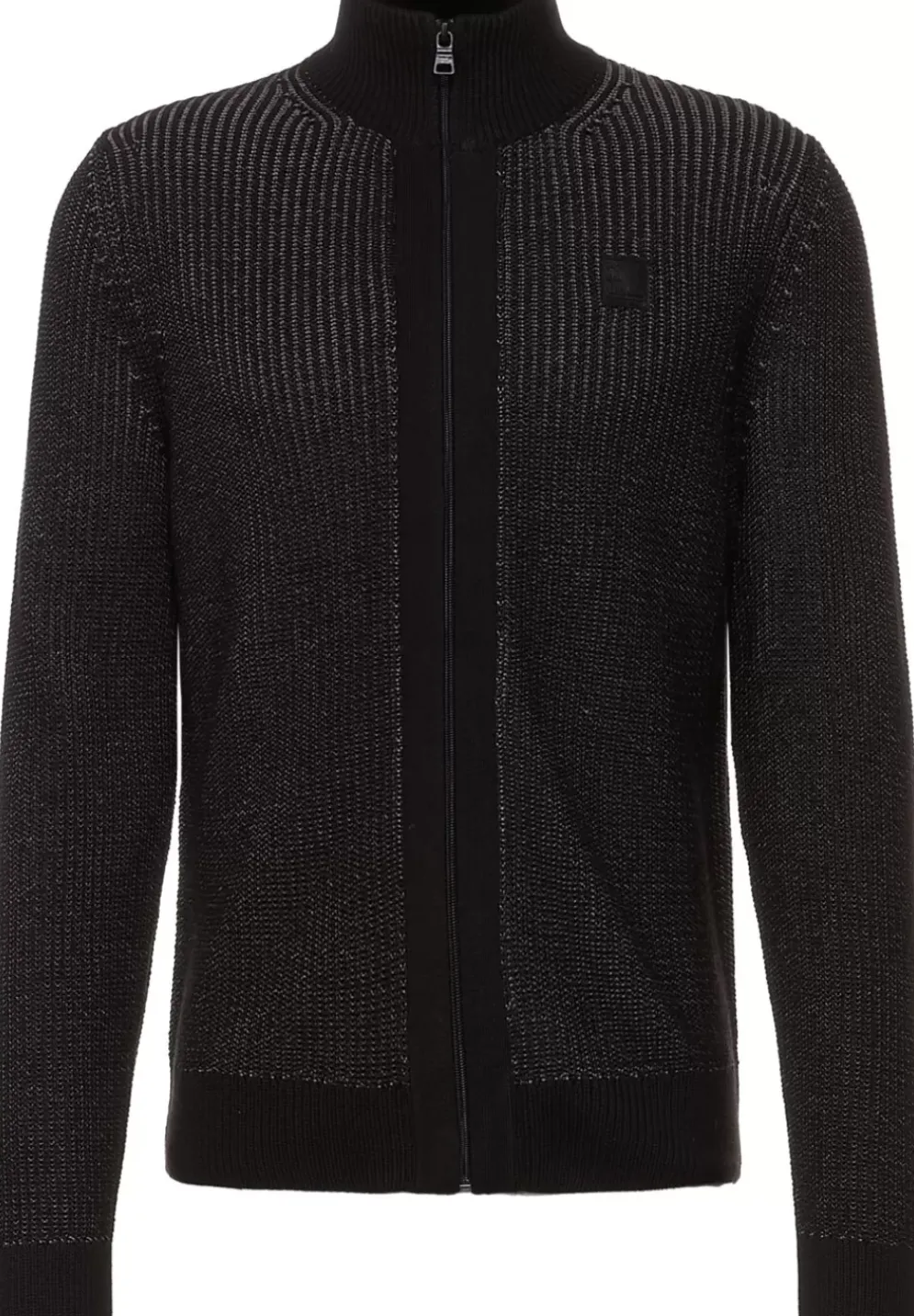 Strickjacke Mit Zipper