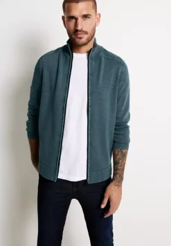 Strickjacke Mit Zipper